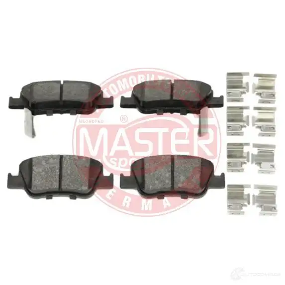Тормозные колодки, комплект MASTER-SPORT 1437575810 UF3 QDLL 13046056042nsetms изображение 3