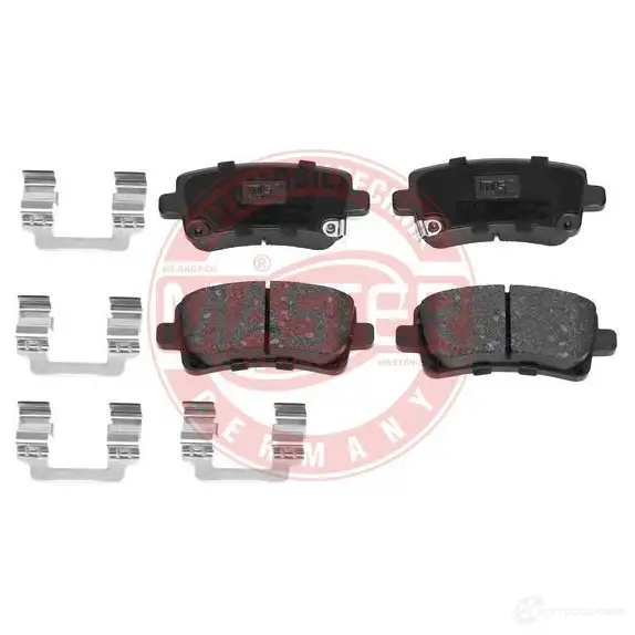 Тормозные колодки, комплект MASTER-SPORT 13046027552nsetms 1226942319 DA6 G91D изображение 3