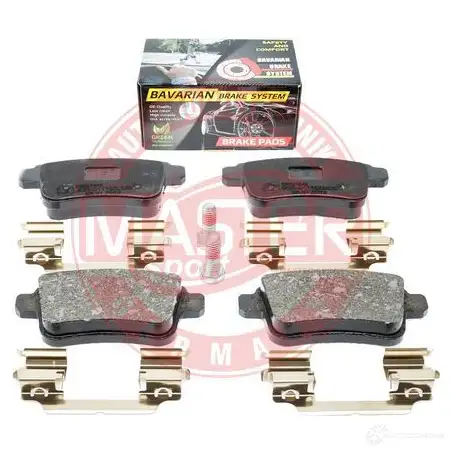 Тормозные колодки, комплект MASTER-SPORT 1424862324 k6027442 8XSM G изображение 0