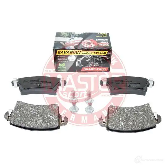 Тормозные колодки, комплект MASTER-SPORT k6038062 JI1 MQ3H 1424862346 - Изображение 1