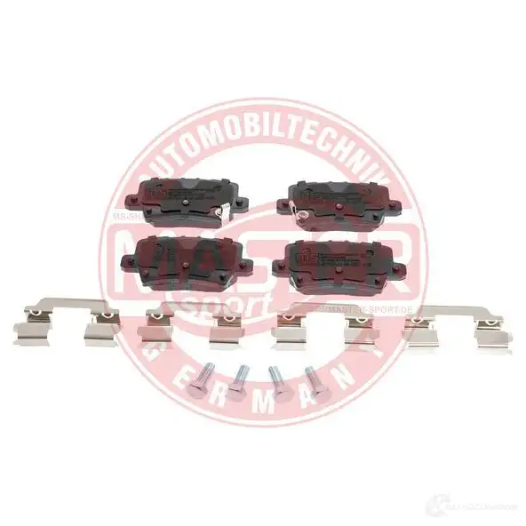 Тормозные колодки, комплект MASTER-SPORT 2713779 13046057572nsetms F WOGK изображение 1