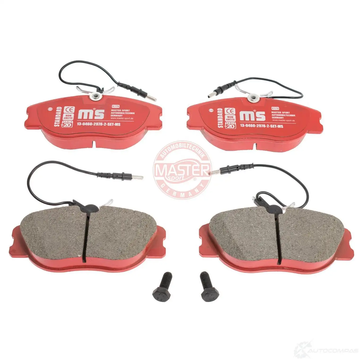 Тормозные колодки, комплект MASTER-SPORT 2713557 246N 2Y 13046029782setms - Изображение 1