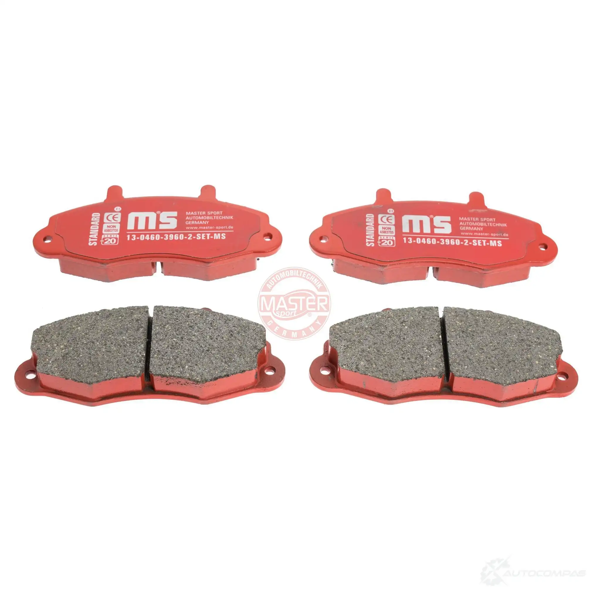 Тормозные колодки, комплект MASTER-SPORT 2713641 13046039602setms MD7 69 - Изображение 1