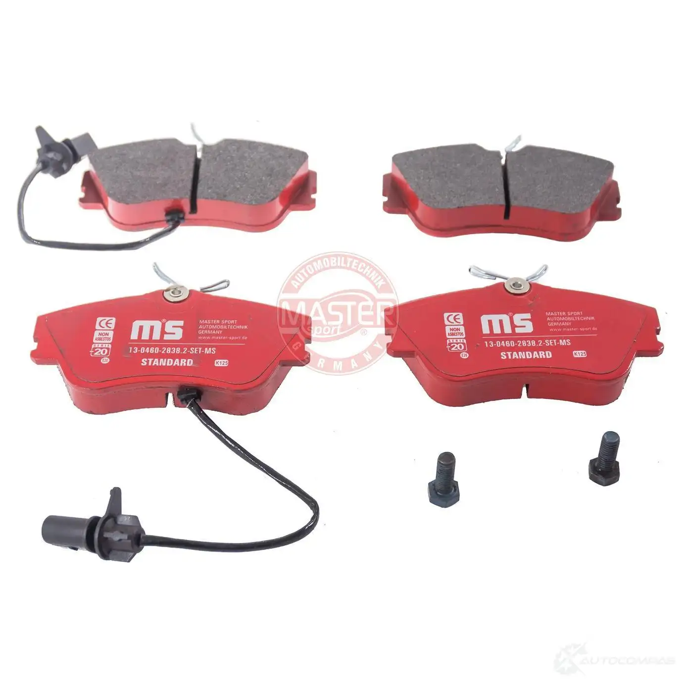 Тормозные колодки, комплект MASTER-SPORT 2713445 8A S7K 13046028382setms - Изображение 1