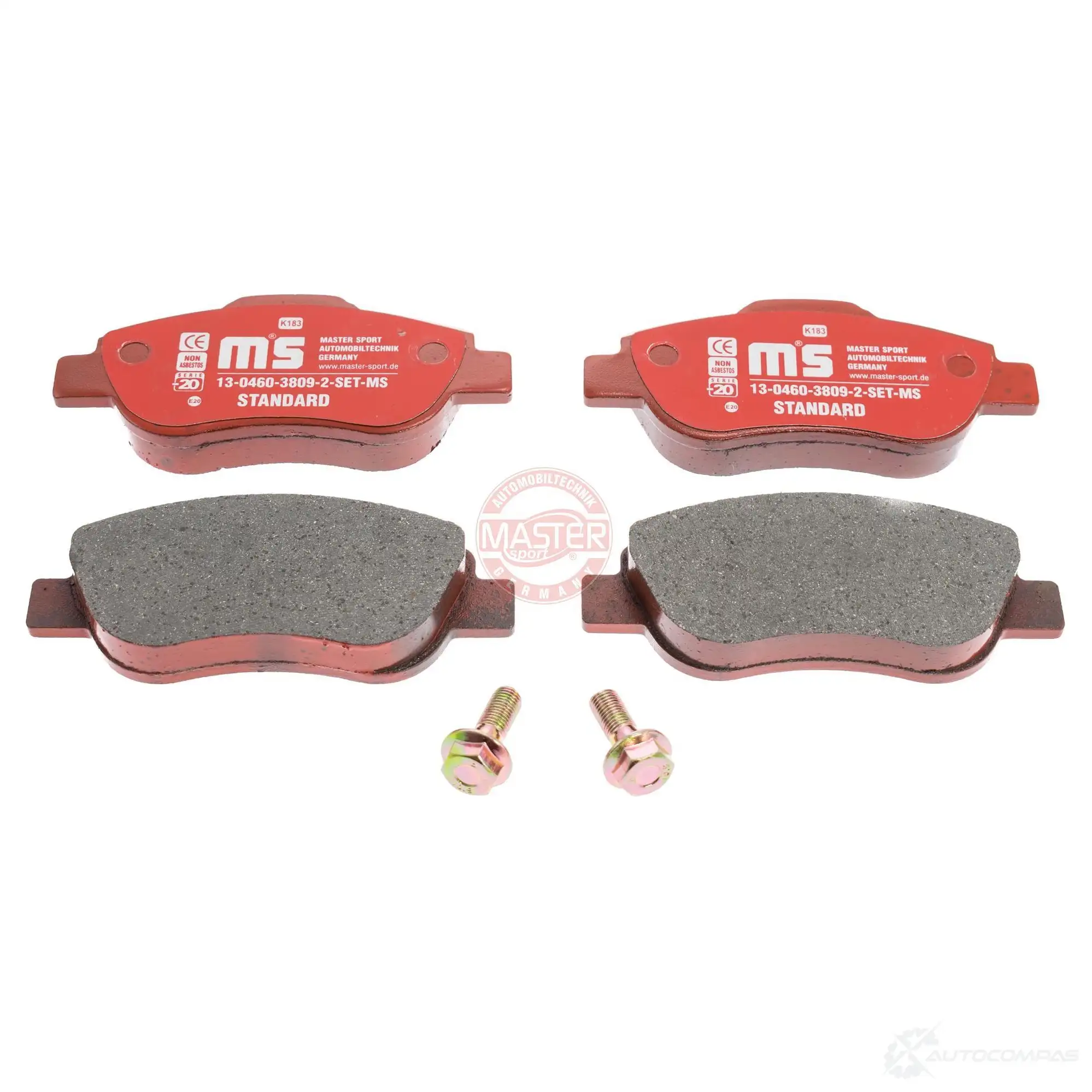 Тормозные колодки, комплект MASTER-SPORT GMI9P U 13046038092setms 2713578 изображение 1
