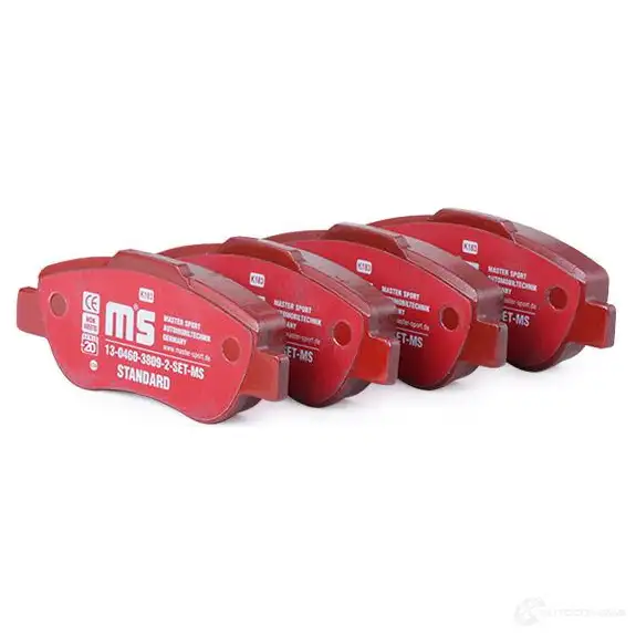 Тормозные колодки, комплект MASTER-SPORT GMI9P U 13046038092setms 2713578 изображение 2