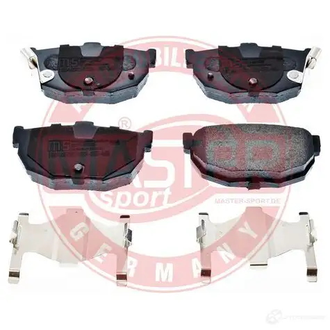 Тормозные колодки, комплект MASTER-SPORT 2713846 13046058742nsetms 7 5CYSP изображение 1