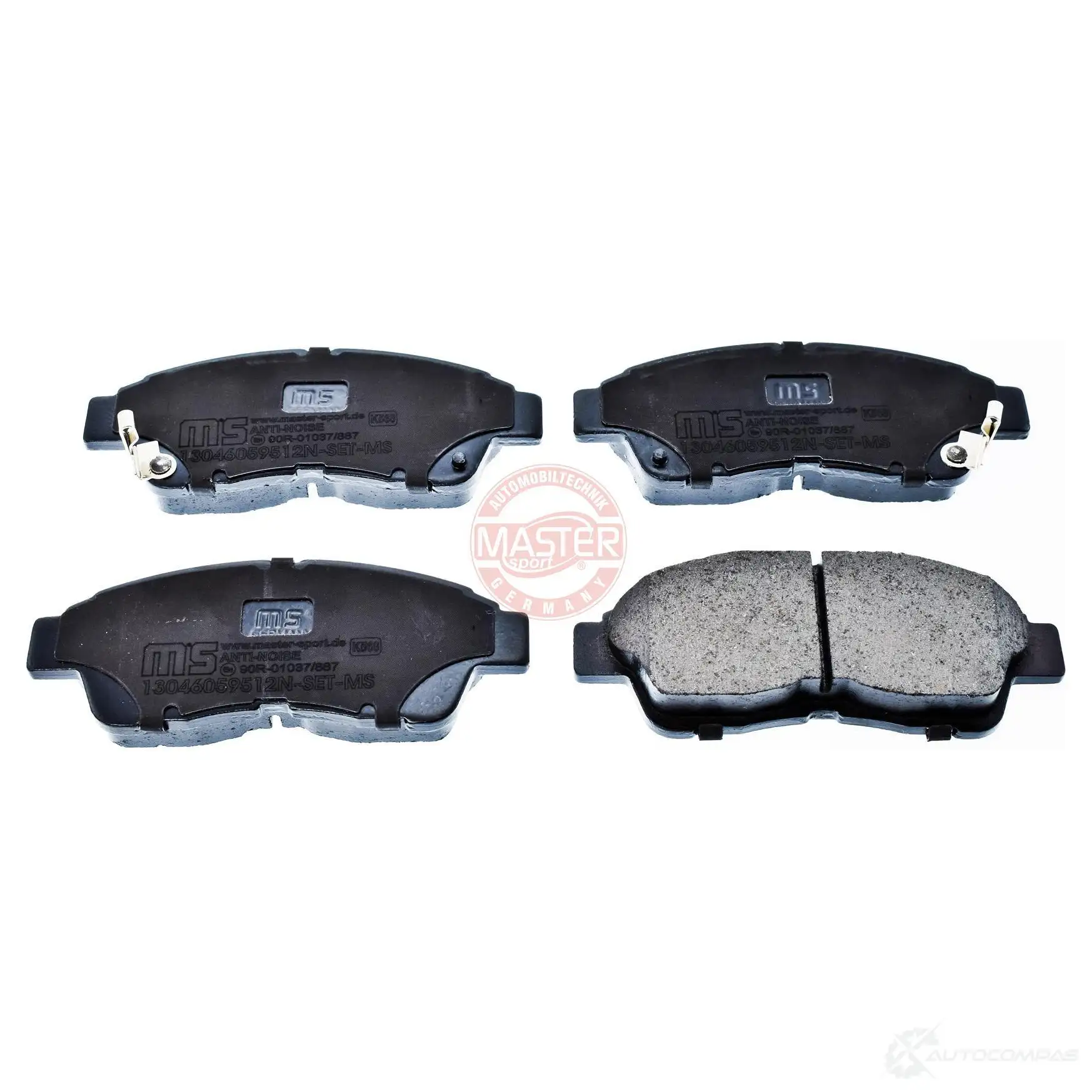 Тормозные колодки, комплект MASTER-SPORT 2713870 W0P V8YL 13046059512nsetms изображение 0