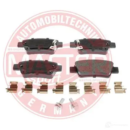 Тормозные колодки, комплект MASTER-SPORT 8TYN GYC 2713777 13046057542nsetms изображение 6
