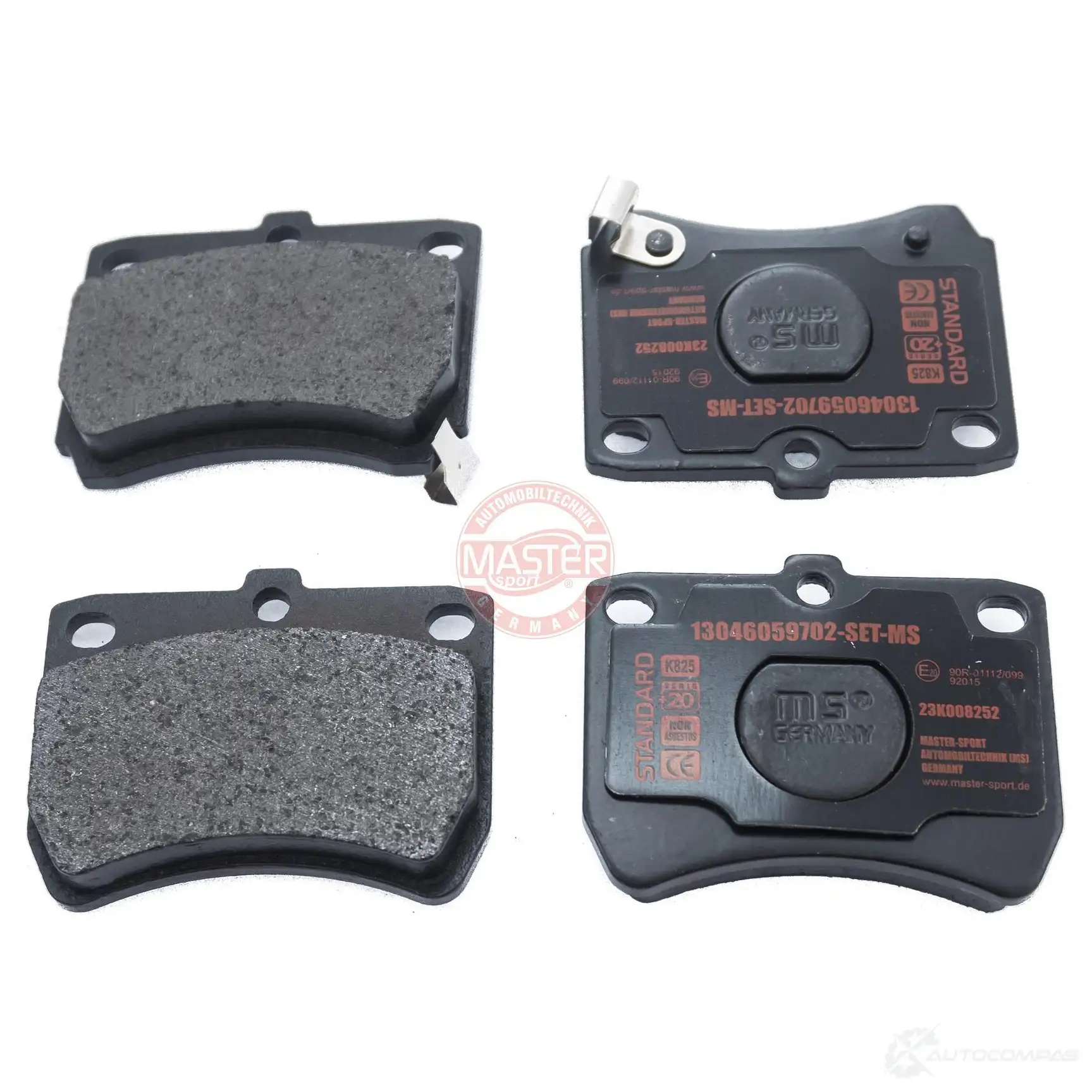 Тормозные колодки, комплект MASTER-SPORT 13046059702setms 892I LG 2713879 изображение 0