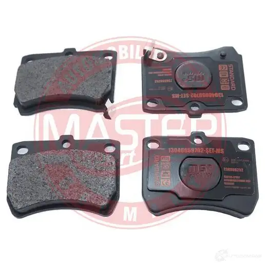 Тормозные колодки, комплект MASTER-SPORT 13046059702setms 892I LG 2713879 изображение 1