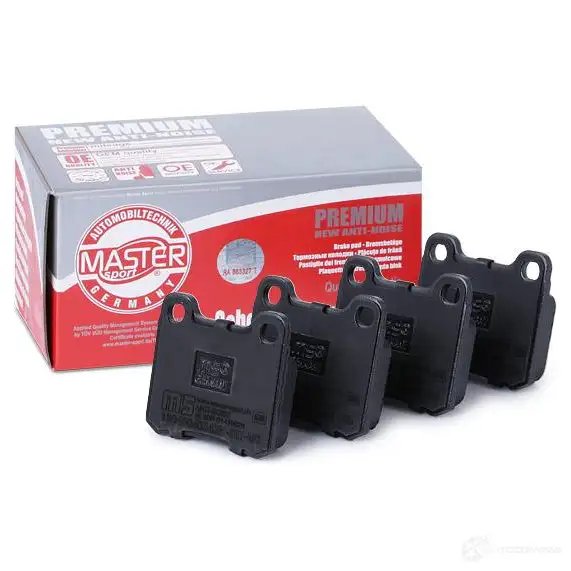 Тормозные колодки, комплект MASTER-SPORT Y JEGBJY 13046040342nsetms 2713685 изображение 1