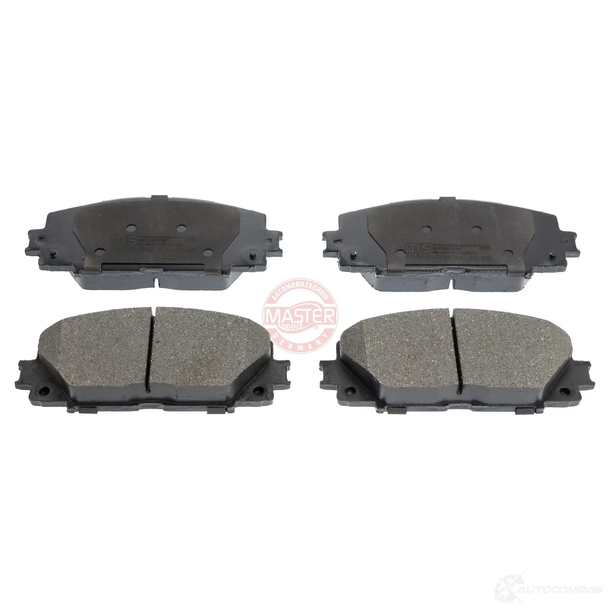 Тормозные колодки, комплект MASTER-SPORT 60IMRQ B 13046057682nsetms 2713782 изображение 0