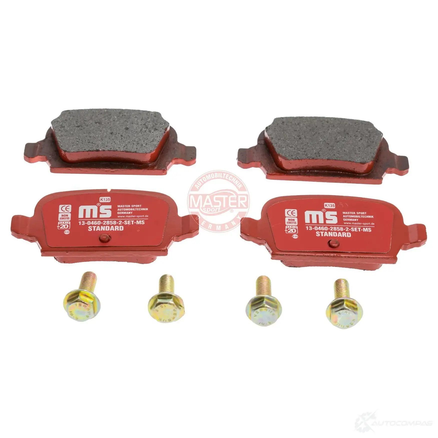 Тормозные колодки, комплект MASTER-SPORT 13046028582setms 1423615774 BJ JM9 - Изображение 1