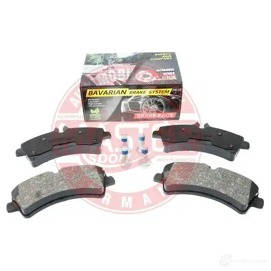 Тормозные колодки, комплект MASTER-SPORT 1424862351 WN1 BW k6038422 - Изображение 1