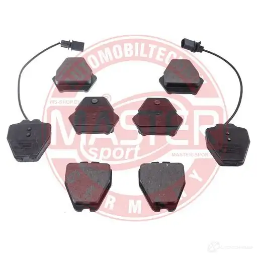 Тормозные колодки, комплект MASTER-SPORT 2713481 13046028752nsetms 81 U2F5T изображение 1