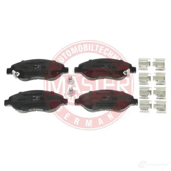 Тормозные колодки, комплект MASTER-SPORT 13046038412nsetms 1437576453 UPCR GNB - Изображение 1