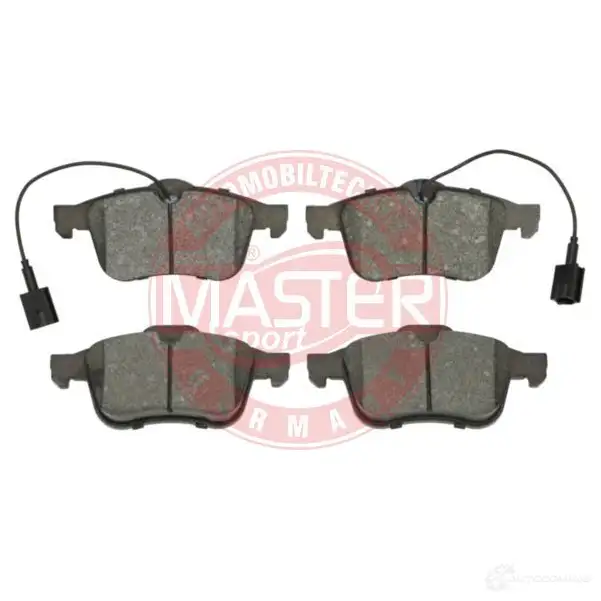 Тормозные колодки, комплект MASTER-SPORT 13046072112nsetms S4N4 CP 1437576461 изображение 3