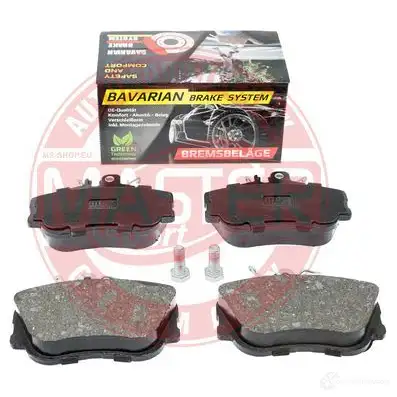 Тормозные колодки, комплект MASTER-SPORT 1424862344 N RAW2Q k6029752 изображение 0