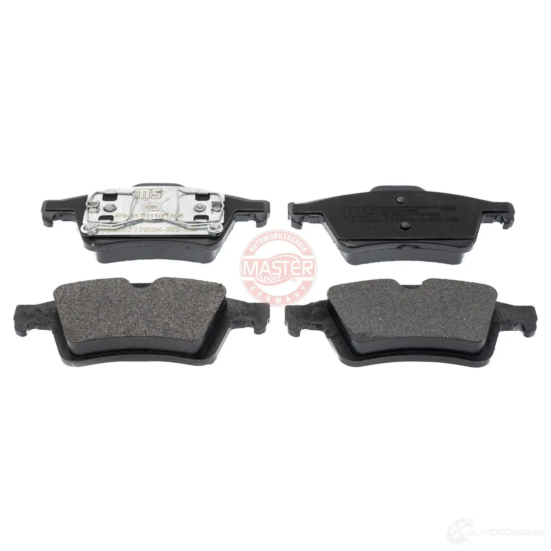 Тормозные колодки, комплект MASTER-SPORT 13046071752nsetms 05L Q1QX 2714037 изображение 2