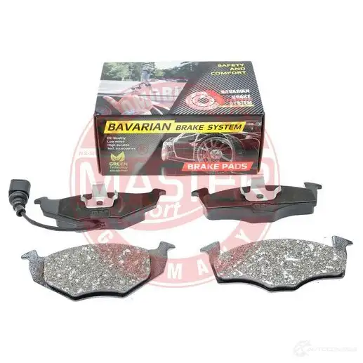 Тормозные колодки, комплект MASTER-SPORT 1424862386 k6071642 CX5E 4 - Изображение 1