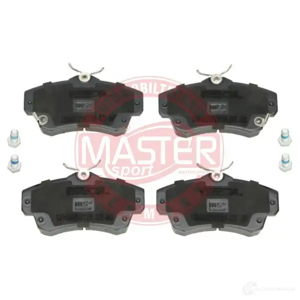 Тормозные колодки, комплект MASTER-SPORT 1437643982 13046029592nsetms CRG9J PU изображение 0