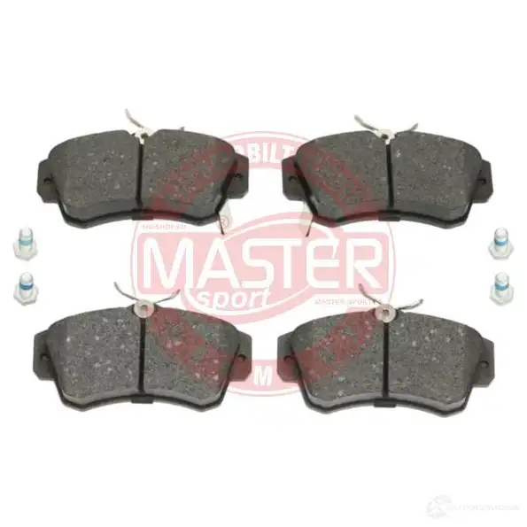 Тормозные колодки, комплект MASTER-SPORT 1437643982 13046029592nsetms CRG9J PU изображение 3