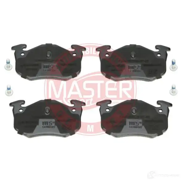 Тормозные колодки, комплект MASTER-SPORT 1437644044 13046038222nsetms EM H01 - Изображение 1