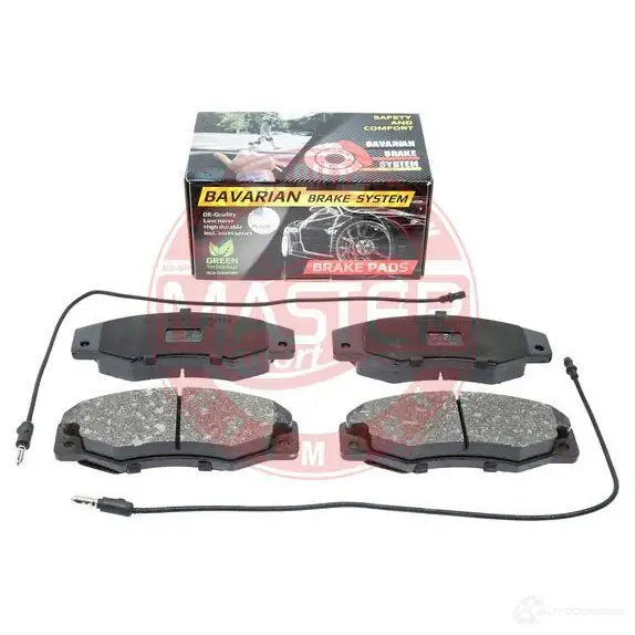Тормозные колодки, комплект MASTER-SPORT 1424862356 k6039332 SVN 6VLD - Изображение 1