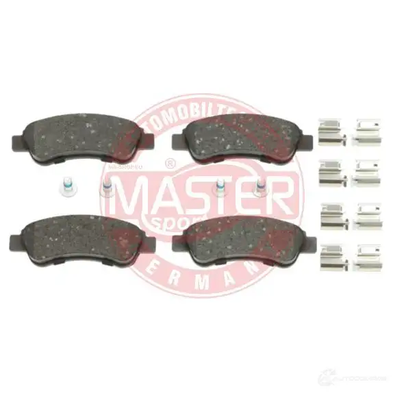 Тормозные колодки, комплект MASTER-SPORT 13046048122nsetms 2713710 MQP6 5AB изображение 1