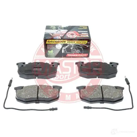 Тормозные колодки, комплект MASTER-SPORT 3 TDLQXR 1424862359 k6039532 - Изображение 1