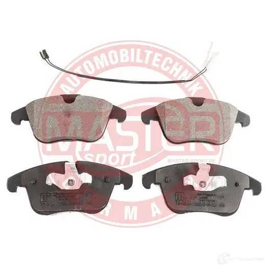 Тормозные колодки, комплект MASTER-SPORT 2714086 13046072522nsetms 6 8Y9X изображение 6