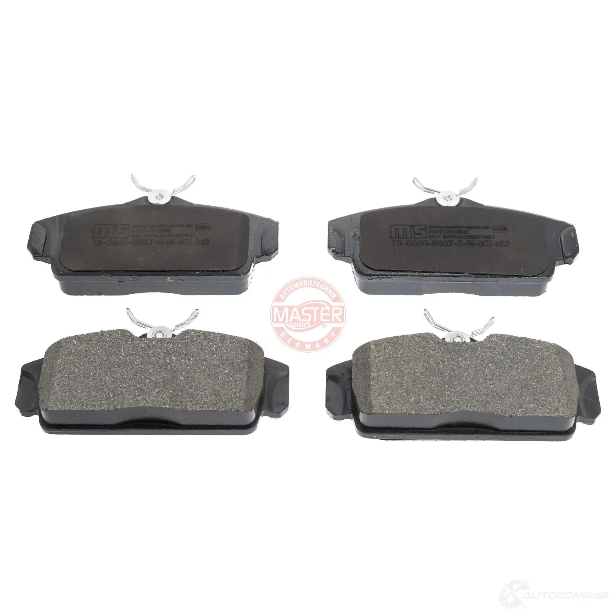Тормозные колодки, комплект MASTER-SPORT 2713805 13046058072nsetms MNO9 JT изображение 0
