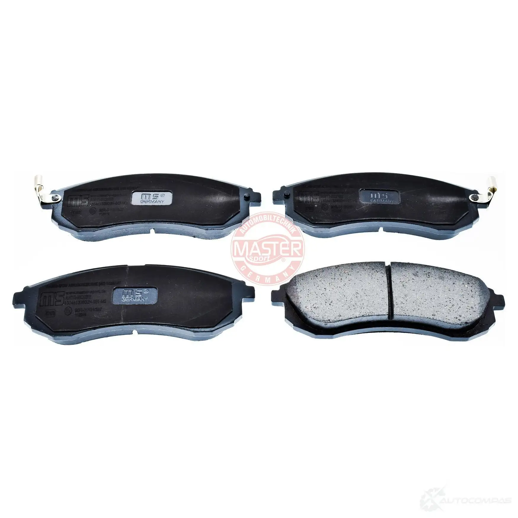 Тормозные колодки, комплект MASTER-SPORT XG IW1DR 13046133802nsetms 2714125 - Изображение 1