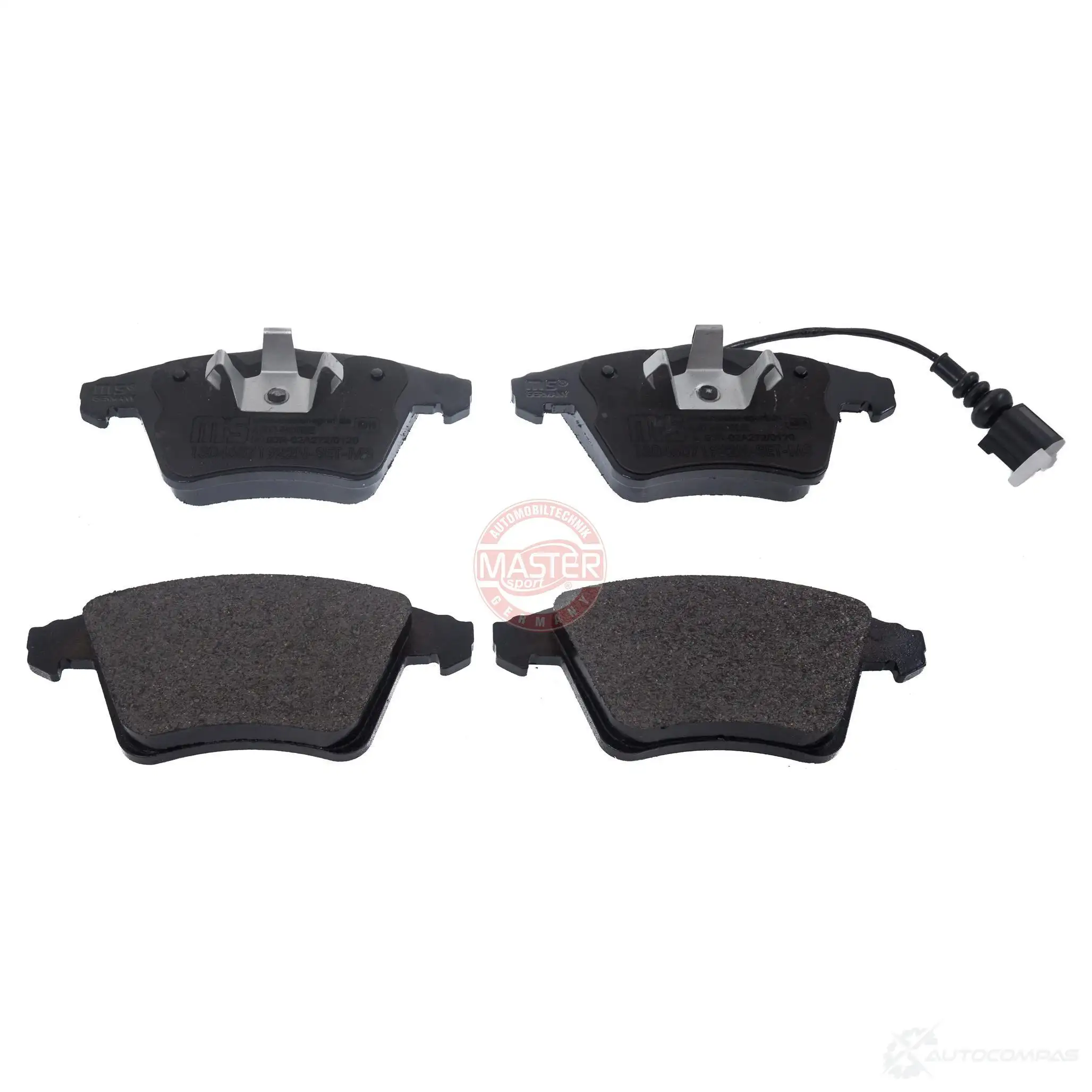 Тормозные колодки, комплект MASTER-SPORT 3 KQRM4 13046071922nsetms 2714049 - Изображение 1