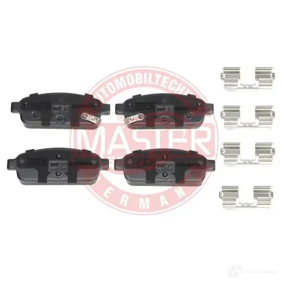 Тормозные колодки, комплект MASTER-SPORT 13046072642nsetms 2714091 GP 4E0 изображение 3