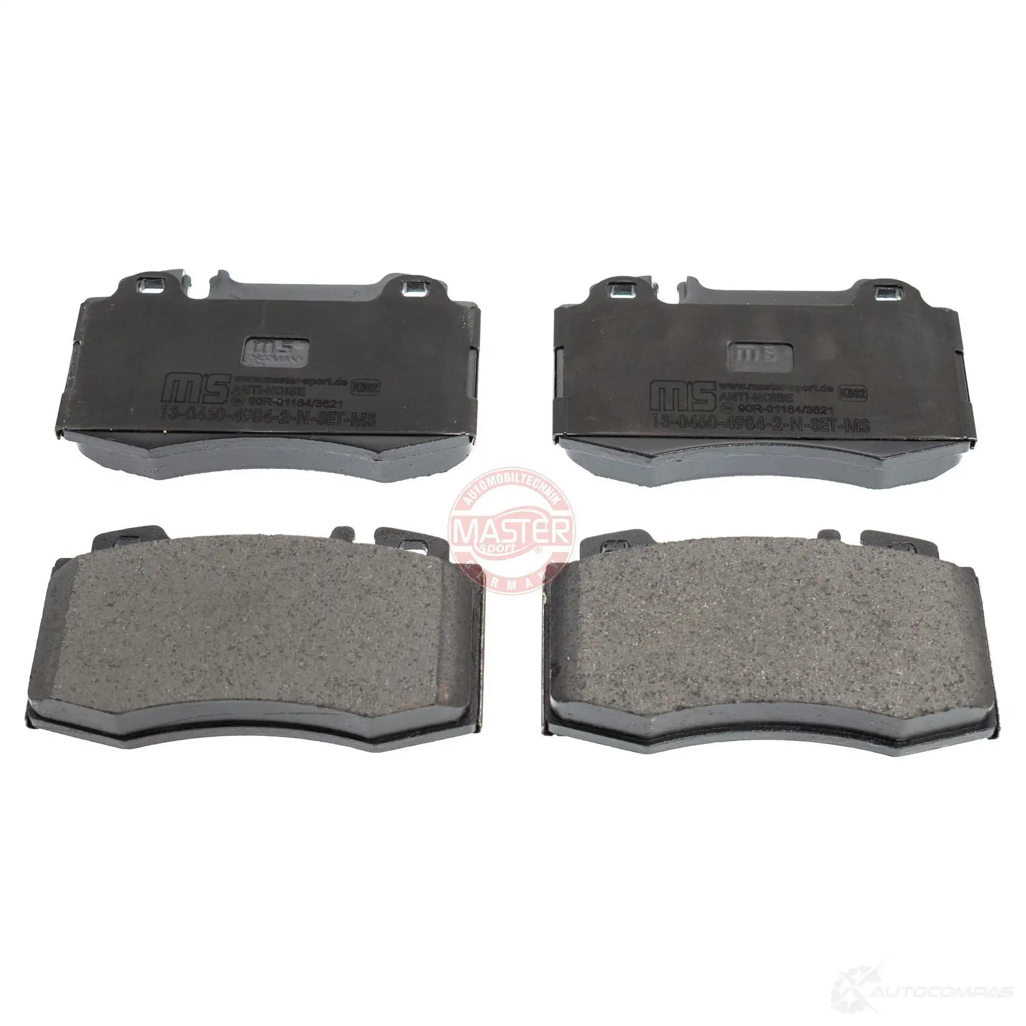Тормозные колодки, комплект MASTER-SPORT 2713735 595ZH V4 13046049842nsetms - Изображение 1