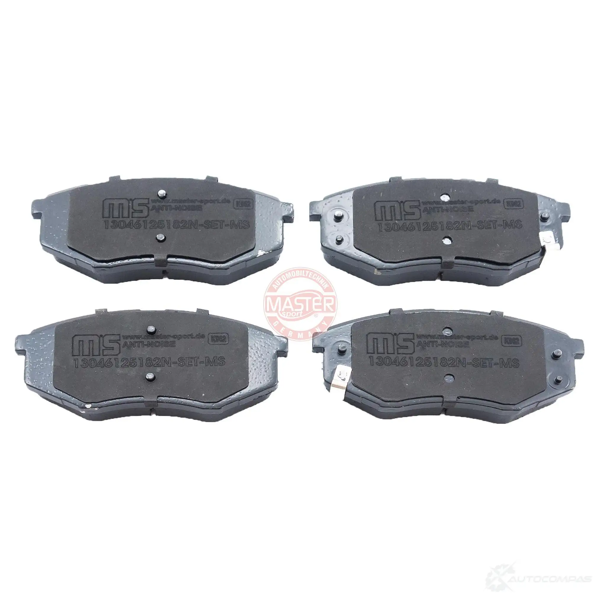 Тормозные колодки, комплект MASTER-SPORT 9 MXS1 2714119 13046125182nsetms - Изображение 1