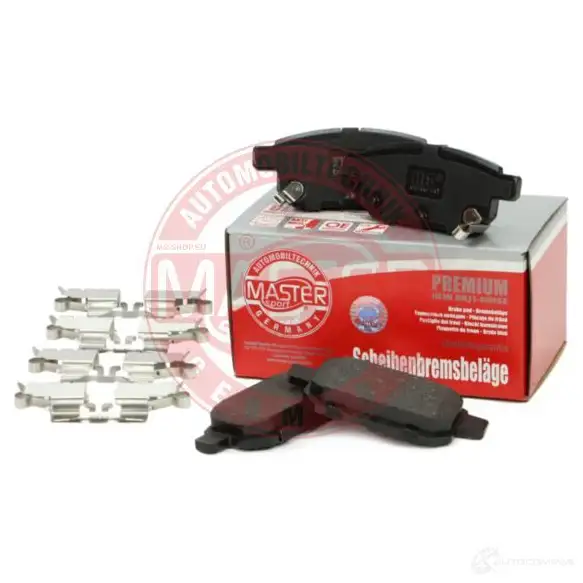 Тормозные колодки, комплект MASTER-SPORT 13046056552nsetms NP XHDTF 1437644037 изображение 2