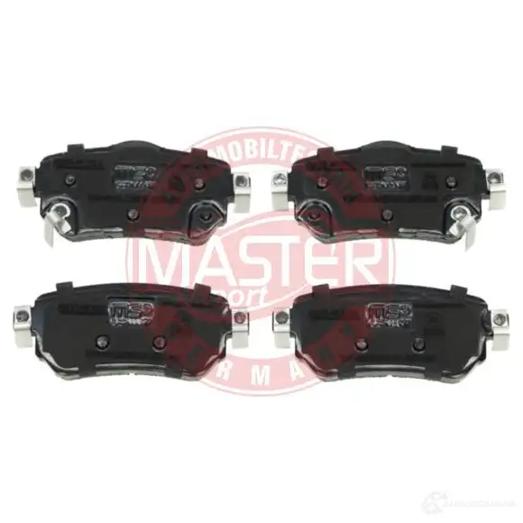 Тормозные колодки, комплект MASTER-SPORT 1437575823 84AK B 13046026002nsetms - Изображение 1