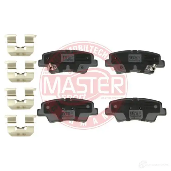 Тормозные колодки, комплект MASTER-SPORT 5U Q3PO0 13046056502nsetms 1437644041 - Изображение 1