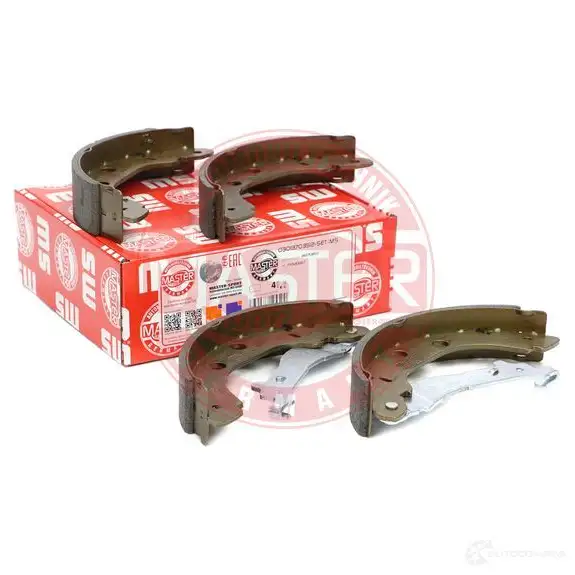 Барабанные тормозные колодки, комплект MASTER-SPORT 1424718616 3G7V QC 03013703512setms - Изображение 1