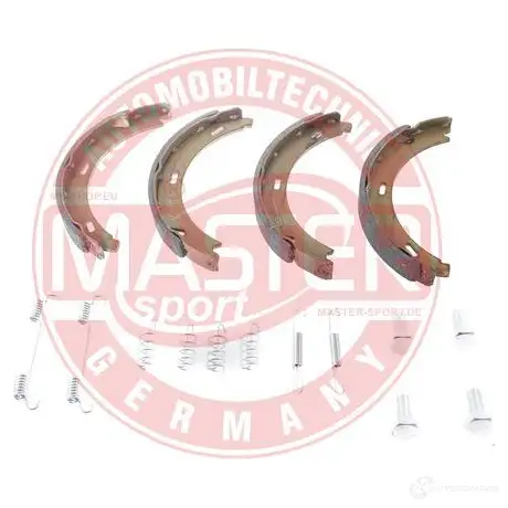 Барабанные тормозные колодки, комплект MASTER-SPORT 03013701702setms 2712659 30QIV F изображение 1