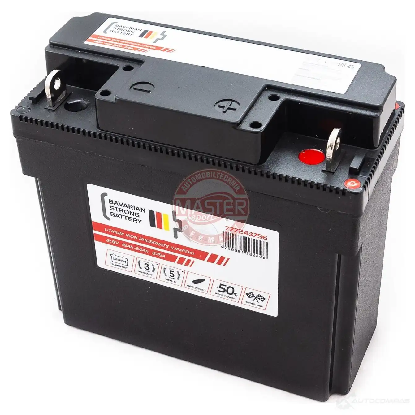 Аккумулятор MASTER-SPORT NLVUZ 1A 1227064631 777243756 - Изображение 1