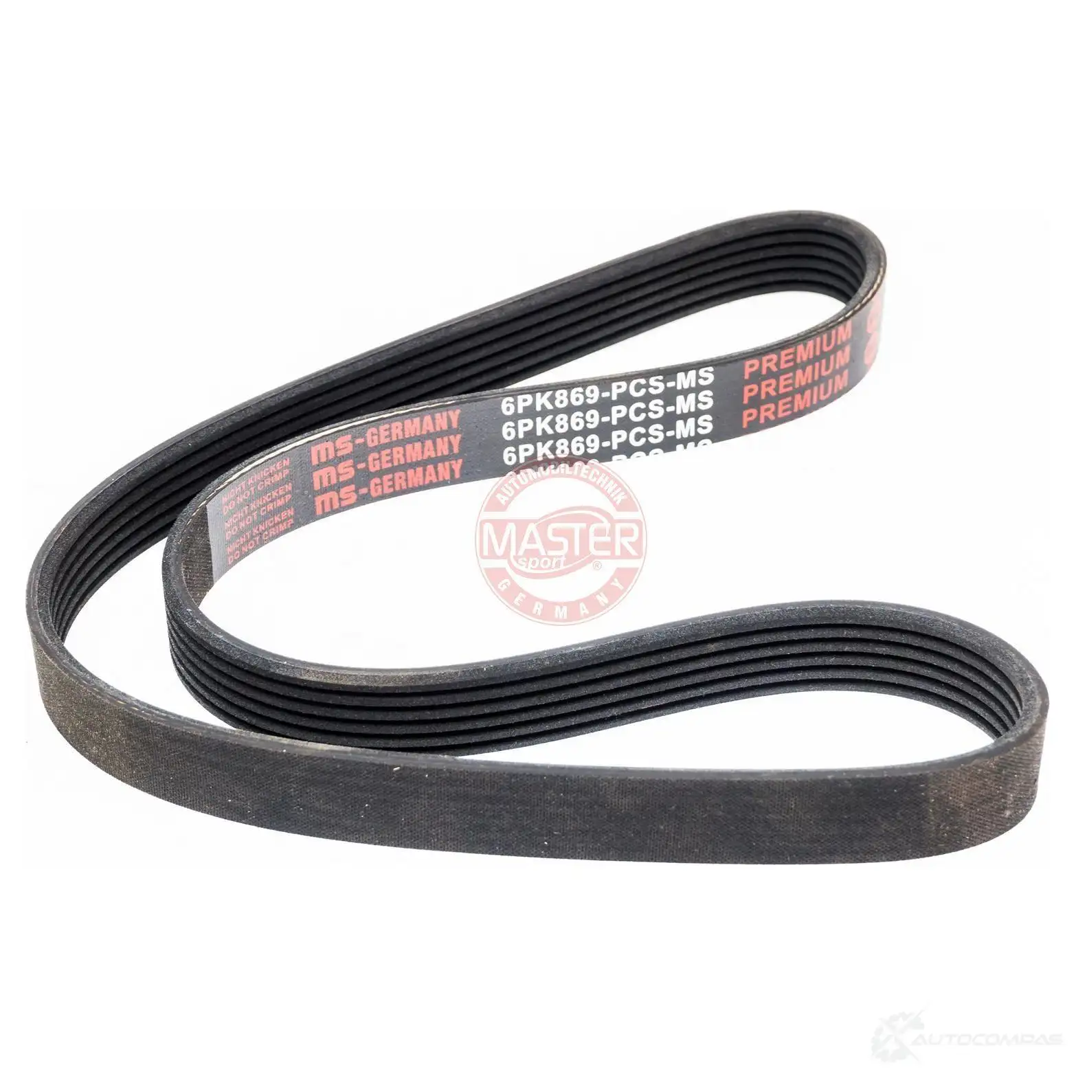 Приводной ремень, поликлиновой MASTER-SPORT 6pk869pcsms Q E2N1 2721136 - Изображение 1