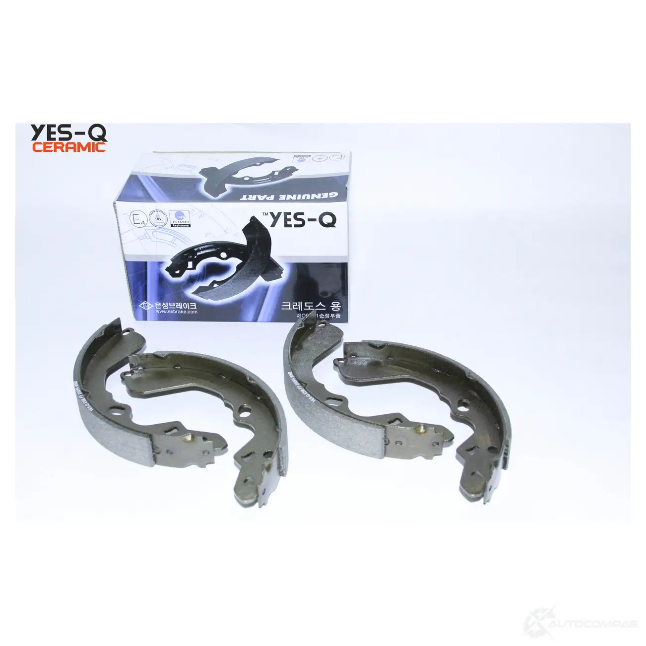 Колодка барабанного тормоза зад YES-Q 1440261566 ESA8036 ZLBG U4C - Изображение 1