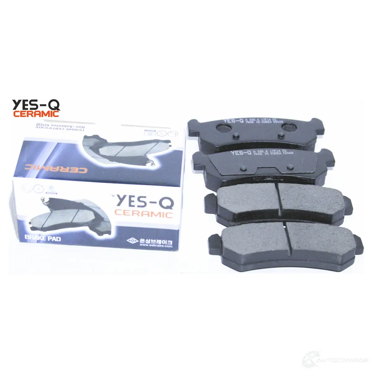 Колодка дискового тормоза зад YES-Q TVT ML ESD9068 1440261590 изображение 0