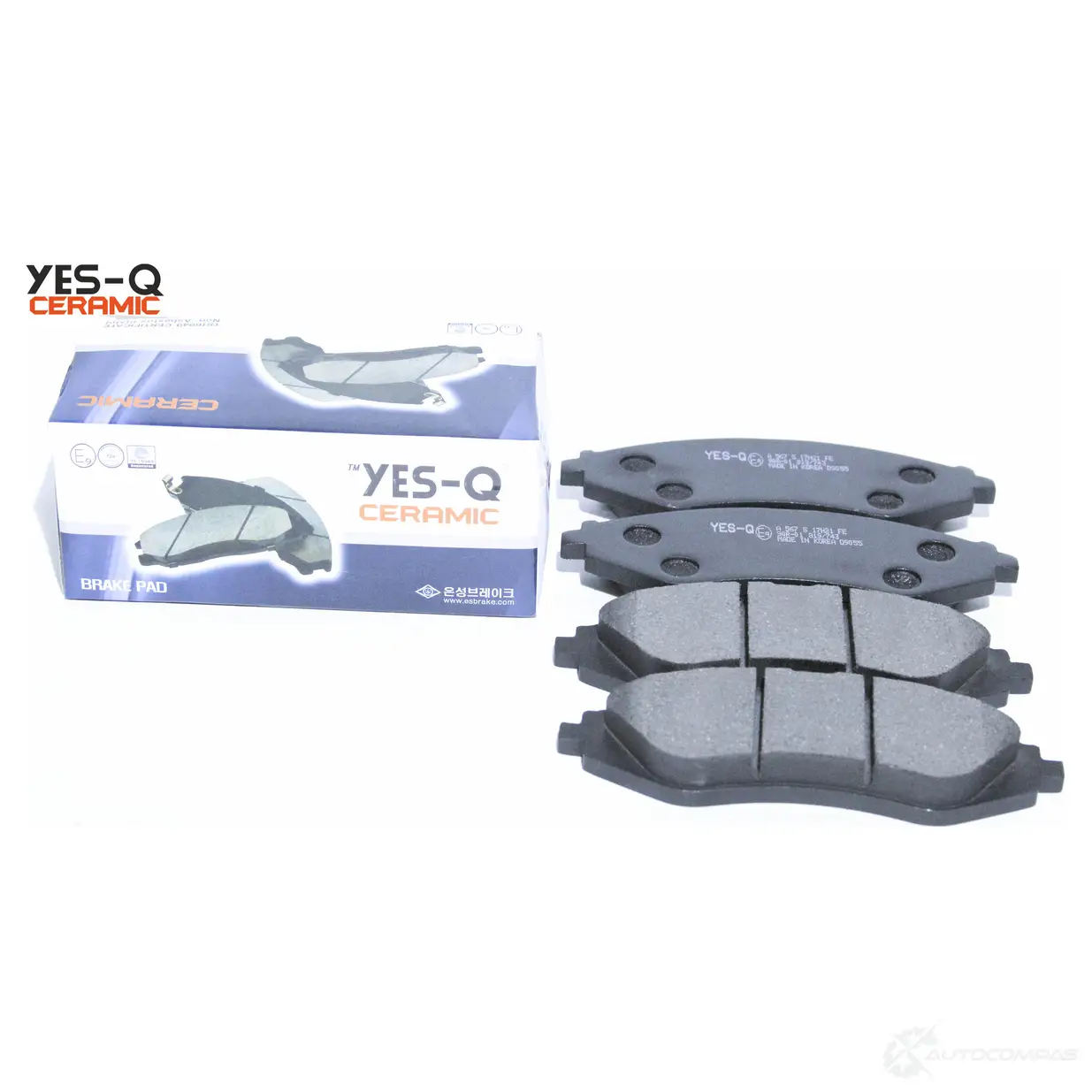 Колодка дискового тормоза перед YES-Q L T26FFF 1440261603 ESD9055 изображение 0