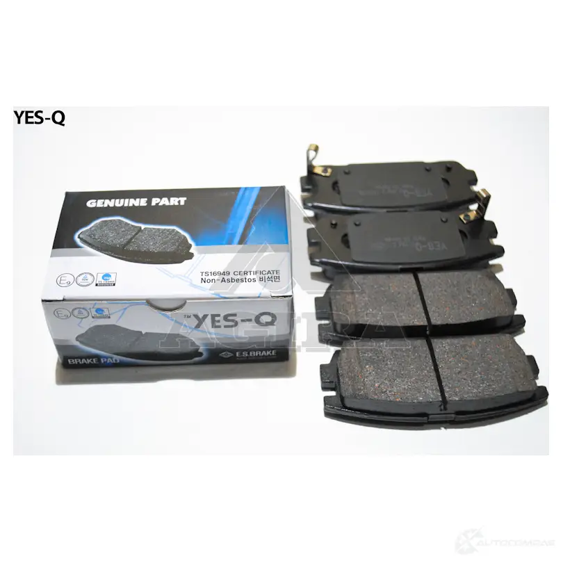 Колодка дискового тормоза зад. YES-Q FYR6 BUG ESD9080 1440261616