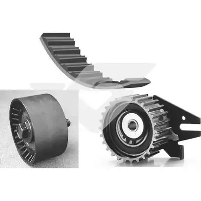 Комплект ремня ГРМ HUTCHINSON KH 184 RF49H6X 1986811 D CRRP